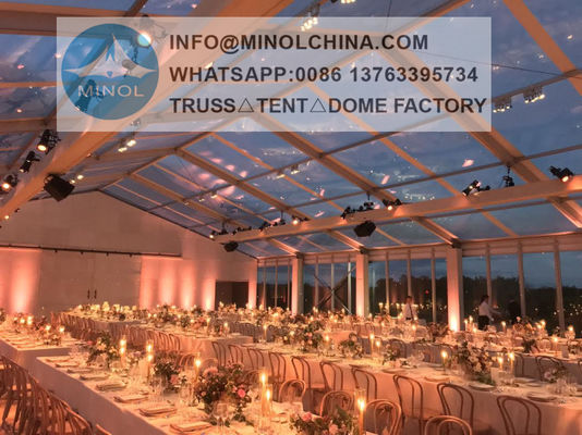 Double Coated Pvc Outdoor Marquee Tent For Wedding Reception