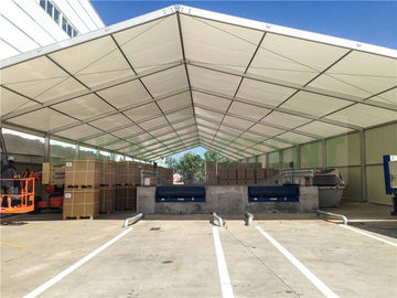 आग प्रतिरोधी पीवीसी तिरपाल अस्थाई गेराज तम्बू, अस्थायी तम्बू संरचना वाणिज्यिक औद्योगिक