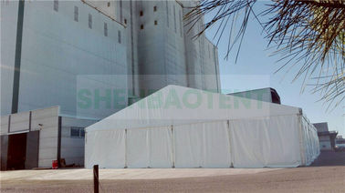 मजबूत टिकाऊ अस्थाई गोदाम तम्बू स्थायी भवन संरचना 2000 वर्ग मीटर